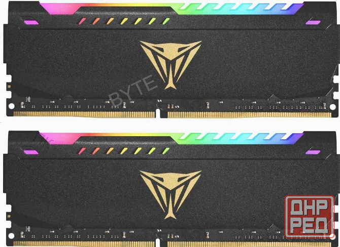 Оперативная Память Ddr4 2x16gb 3200mhz Patriot Pvsr432g320c8k Viper Steel Rgb Rtl Gaming - арт:2427 Макеевка - изображение 1