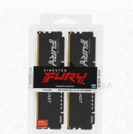 Оперативная Память Kingston Fury Beast Black Amd [kf560c36bbek2-16] 16 гб - арт:4574 Макеевка
