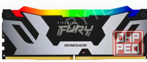 Оперативная Память Ddr5 Kingston Fury Renegade Silver Rgb [kf564c32rsa-16] 16 гб, 6400mhz - арт:4358 Макеевка - изображение 1