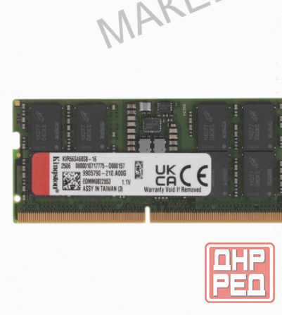 Оперативная Память Sodimm Kingston Valueram [kvr56s46bs8-16] 16 гб - арт:3011 Макеевка - изображение 1