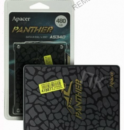 Твердотельный Накопитель Apacer Panther 480 гб Sata ap480gas340g-1 - арт:2996 Макеевка