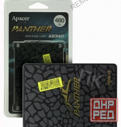 Твердотельный Накопитель Apacer Panther 480 гб Sata ap480gas340g-1 - арт:2996 Макеевка - изображение 1