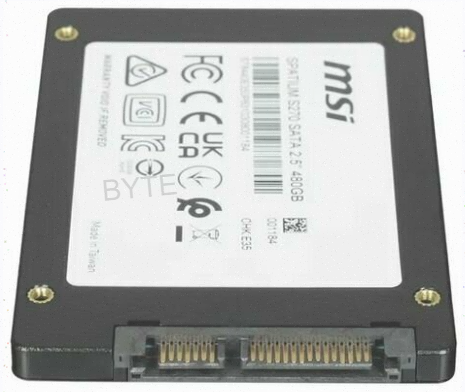 Твердотельный Накопитель Ssd 2.5" Msi Spatium s270 (s78-440e350-p83) 480гб - арт:9719 Макеевка