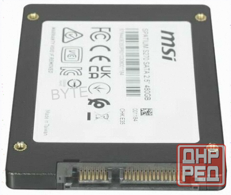 Твердотельный Накопитель Ssd 2.5" Msi Spatium s270 (s78-440e350-p83) 480гб - арт:9719 Макеевка - изображение 2