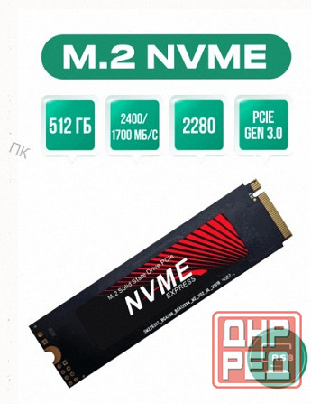 Твердотельный Накопитель Ceamere 512 гб m.2 Nvme Pcie 2280 - арт:1420 Макеевка - изображение 1