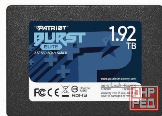 Ssd Диск Patriot Memory Patriot 2.5" 1920гб Sata (pbe192ts25ssdr) - арт:1997 Макеевка - изображение 1