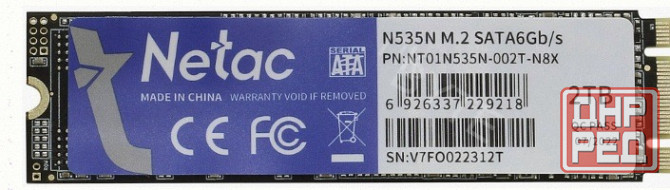 Твердотельный Накопитель Ssd m.2 Sata Netac 2tb Sata (nt01n535n-002t-n8x) - арт:7419 Макеевка - изображение 2