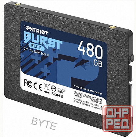 Твердотельный Накопитель Ssd 2.5" Patriot Memory 480гб Sata (pbe480gs25ssdr) - арт:6092 Макеевка - изображение 3