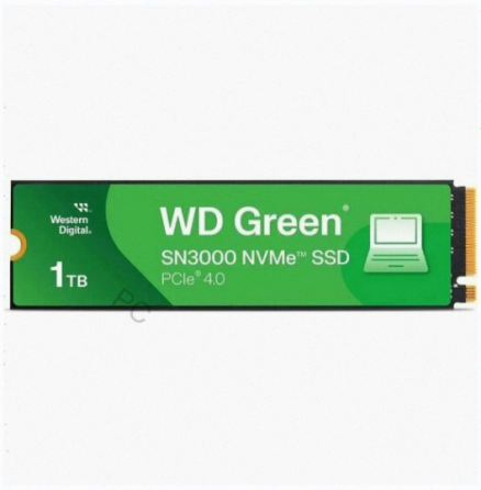 Твердотельный Накопитель Ssd Western Digital Green sn3000, 1000gb, m.2 2280, Pcie 4.0 x4 - арт:9508 Макеевка