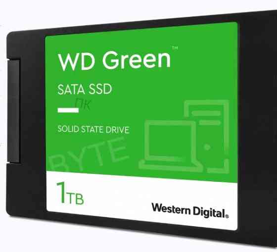 Твердотельный Накопитель Ssd 1tb Western Digital Green Wds100t3g0a Sata3 2.5 - арт:1999 Макеевка