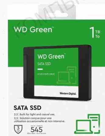 Твердотельный Накопитель Ssd 1tb Western Digital Green Wds100t3g0a Sata3 2.5 - арт:1999 Макеевка