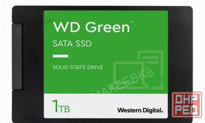 Твердотельный Накопитель Ssd 1tb Western Digital Green Wds100t3g0a Sata3 2.5 - арт:1999 Макеевка - изображение 1