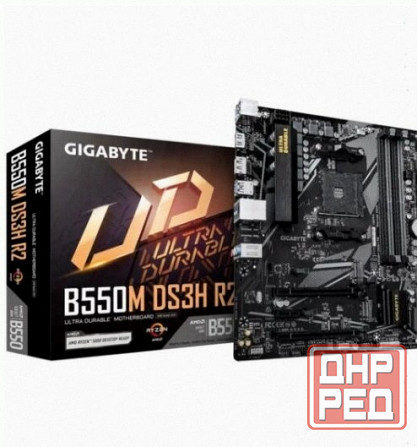 Материнская Плата Gigabyte b550m ds3h r2 (am4, Matx) - арт:6423 Макеевка - изображение 1