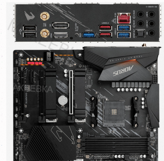Материнская Плата Gigabyte b550 Aorus Elite ax v2 (b550 Aorus Elite ax v2) - арт:2791 Макеевка