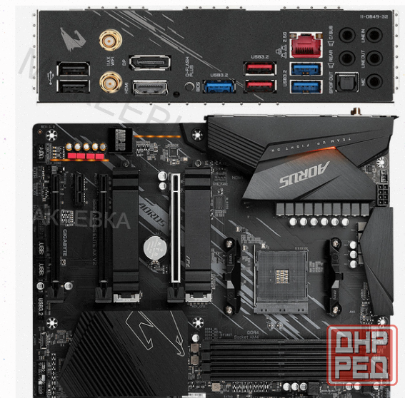 Материнская Плата Gigabyte b550 Aorus Elite ax v2 (b550 Aorus Elite ax v2) - арт:2791 Макеевка - изображение 1