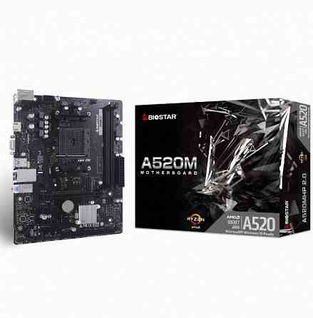 Материнская Плата Biostar a520mhp, am4, Amd a520, Micro-atx, Rtl (a520mhp 2.0) - арт:1127 Макеевка