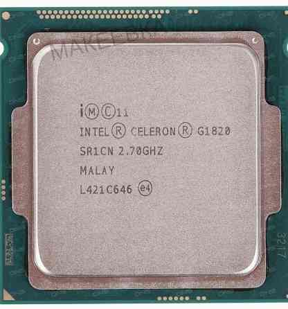 Процессор Intel Celeron g1820 Lga1150, 2 x 2700 Мгц б/у - арт:6693 Макеевка