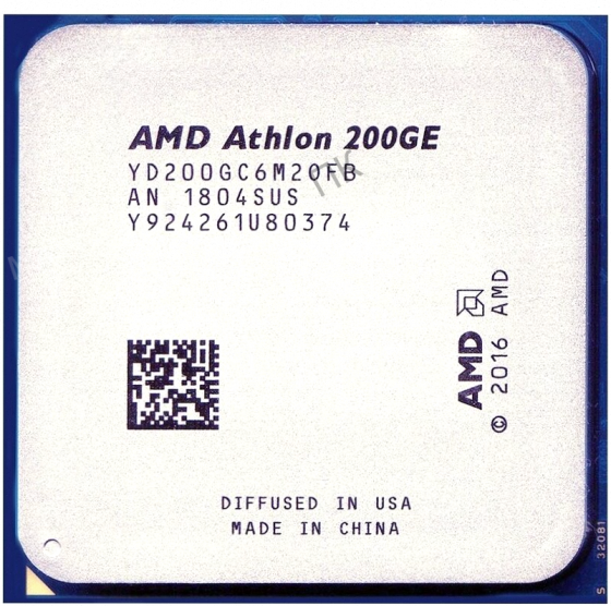 Процессор Amd Athlon 200ge am4 Oem - арт:2683 Макеевка