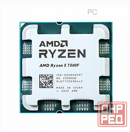Процессор Amd Ryzen 5 7500f (am5, 6/12 до 5 Ггц, Ddr5 до 5200 Мгц) Oem - арт:8099 Макеевка - изображение 1