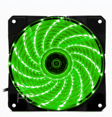 Вентилятор Игровой dt-gf12025gr/n Для Компьютерного Корпуса с Подсветкой Зеленый - арт:9613 Макеевка