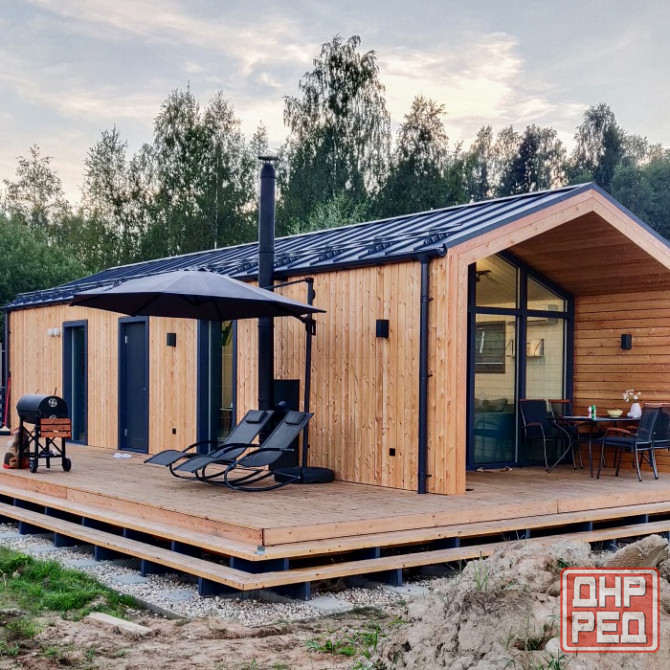 Строительство домов а-фрейм барнхаус Донецк - изображение 1