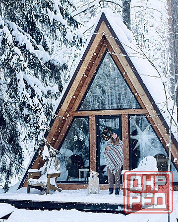 Строительство домов а-фрейм барнхаус Донецк - изображение 5