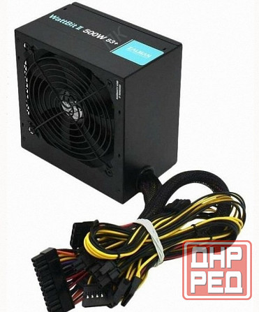 Блок Питания Zalman zm500-xeii, 500w, Atx12v v2.3, Dual Forward Switching Circuit Design, - арт:2655 Макеевка - изображение 1