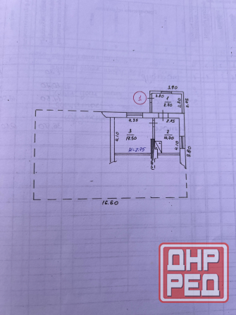 Продажа 1/4 части жилого дома в Горняцком районе г. Макеевка, Холодная Балка, 4-й переулок Макеевка - изображение 9