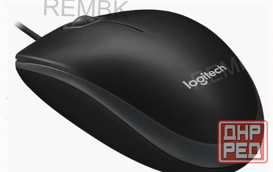 Мышь Logitech b100, Черный - арт:8934 Макеевка - изображение 1