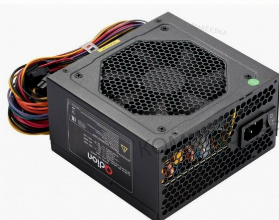 Блок Питания Qdion qd600 600w Серебристый, Oem - арт:1003 Макеевка