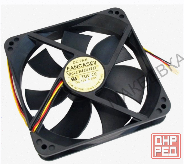 Вентилятор Для Корпуса Gembird Fancase3 - арт:4934 Макеевка - изображение 1