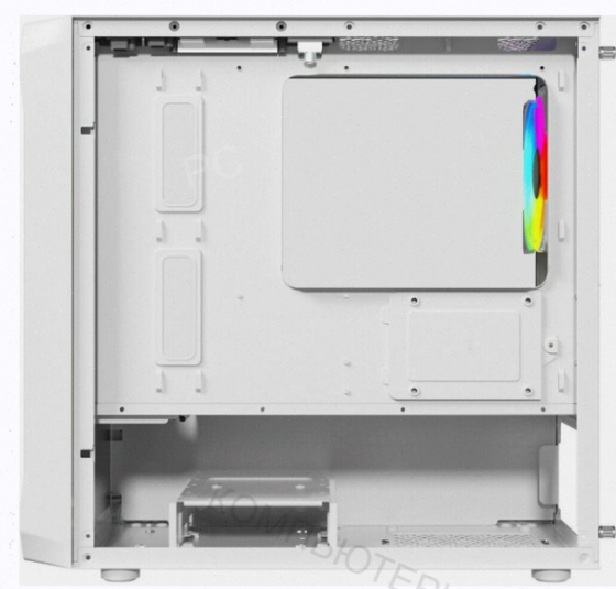 Корпус Powercase Mistral Micro a3w Argb, Tempered Glass, 2x 140mm Argb Pwm+1x 120mm Argb - арт:9982 Макеевка
