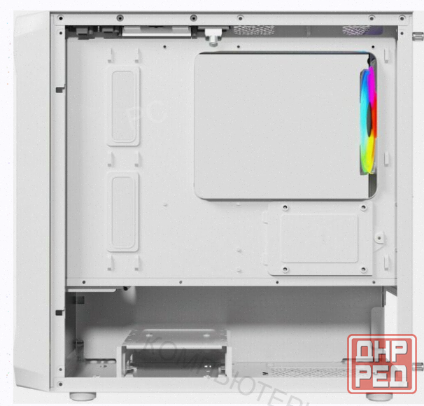 Корпус Powercase Mistral Micro a3w Argb, Tempered Glass, 2x 140mm Argb Pwm+1x 120mm Argb - арт:9982 Макеевка - изображение 2