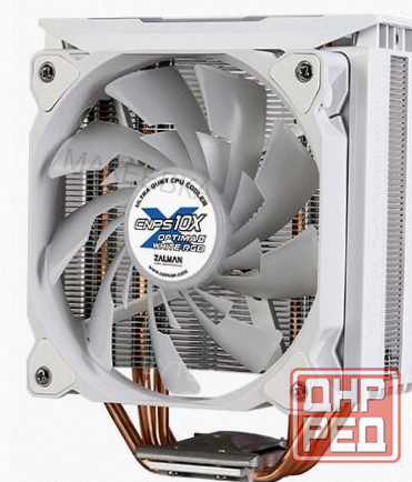 Кулер Cpu Zalman Cnps10x Optima ii Rgb White (универсальный, 130w, 27db, 900-1500 Rpm, 12 - арт:2951 Макеевка - изображение 2