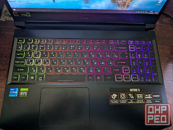 Продам игровой ноутбук ACER NITRO AN515-57 rtx3070 Макеевка - изображение 3