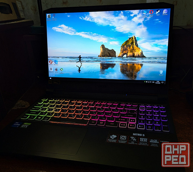 Продам игровой ноутбук ACER NITRO AN515-57 rtx3070 Макеевка - изображение 1