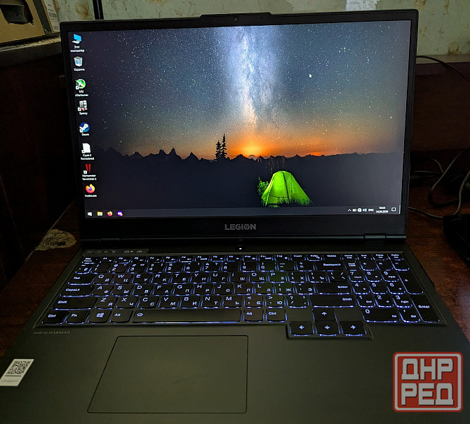Продам игровой ноутбук Lenovo Legion 5 rtx3050ti Макеевка - изображение 1