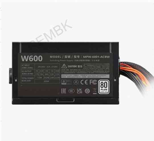 Блок Питания Для пк Cooler Master Elite Nex w600 600w Mpw-6001-acbw-bnl Oem - арт:9625 Макеевка