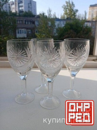 Хрустальные фужеры ссср Донецк - изображение 1