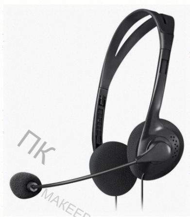 Наушники с Микрофоном (гарнитура) Defender hn-102, Проводная, 1,8 м, Стерео, с Оголовьем, - арт:8799 Макеевка