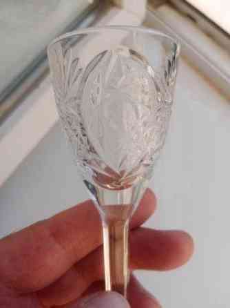 Хрустальные рюмочные фужеры ссср Донецк