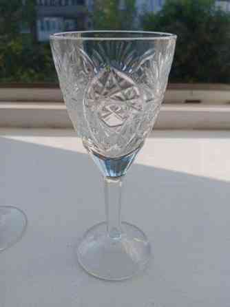 Хрустальные рюмочные фужеры ссср Донецк