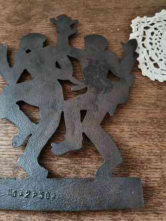 Панно "Скоморохи", силумин Донецк