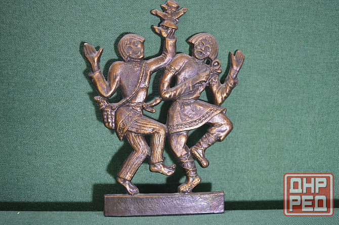 Панно "Скоморохи", силумин Донецк - изображение 4