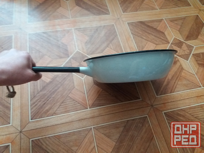 Продам сотейник сковородку эмалированную Донецк - изображение 1