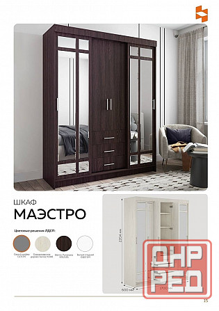 Шкаф купе Маэстро Донецк - изображение 1