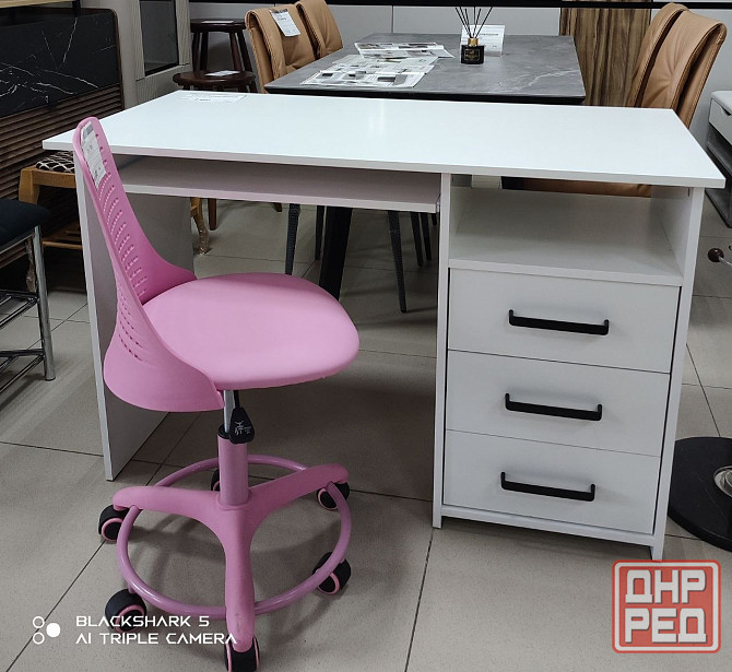 стол письменный белый Донецк - изображение 1