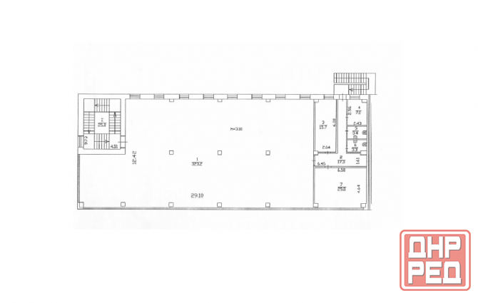 Аренда коммерческого помещения, 2 этаж - 399.7 м. кв. Донецк - изображение 3