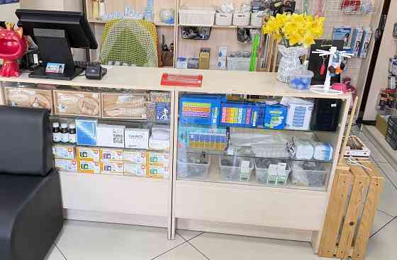 Прилавок кассовый 2шт 80+120Д/110В/40Г Донецк