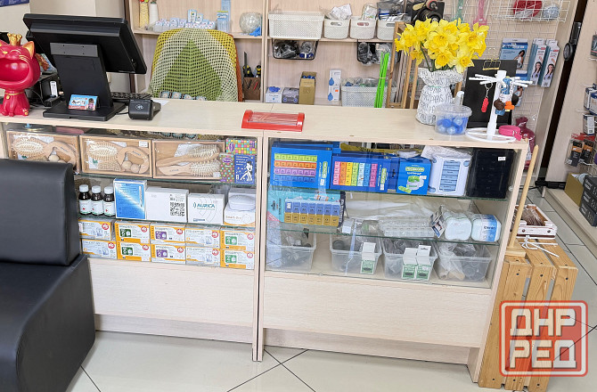 Прилавок кассовый 2шт 80+120Д/110В/40Г Донецк - изображение 2